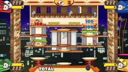 BurgerTime Party! скриншоты